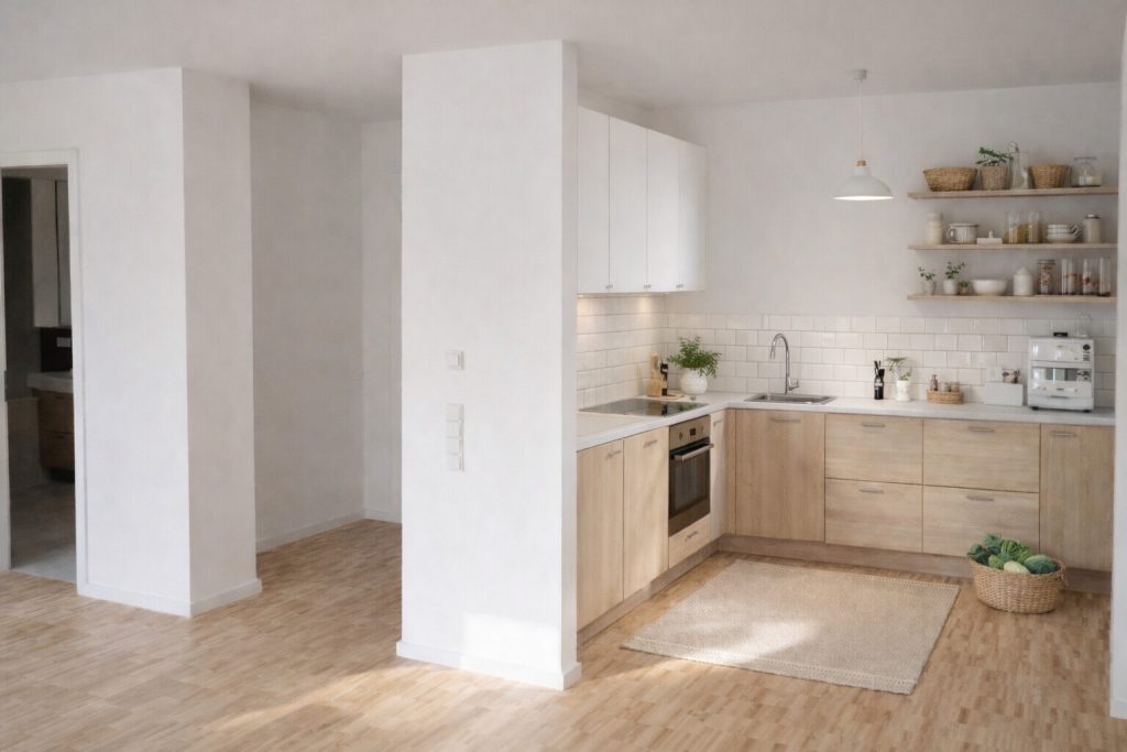 Moderne 2 Zimmer Wohnung mit Balkon in Toplage – Berlin Mitte –